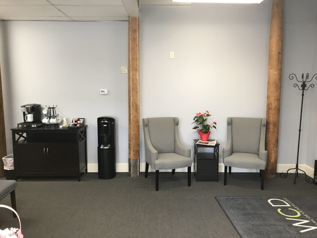 William C. Deveneau, Esq. PLC - Reception and Coffee Area